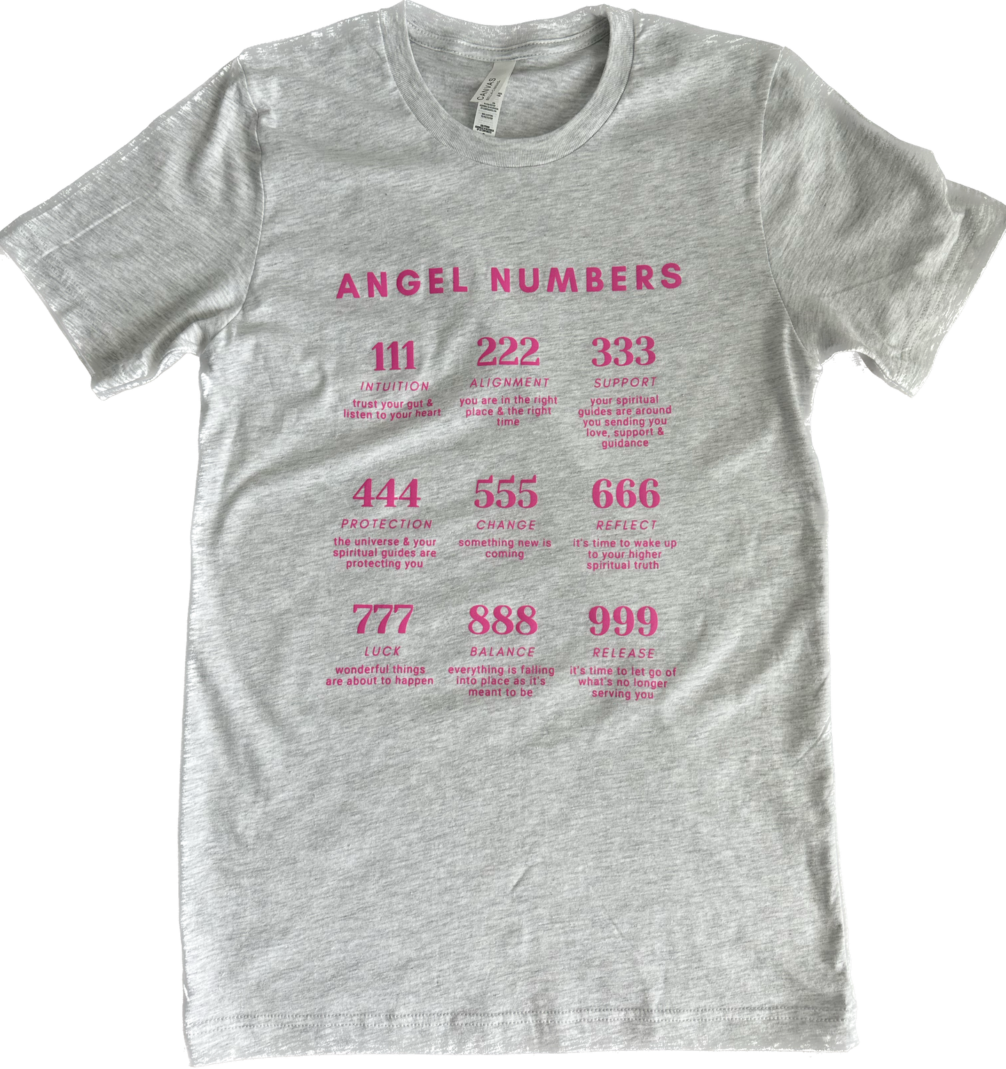 Angel Numbers-Medium/Ash Grey